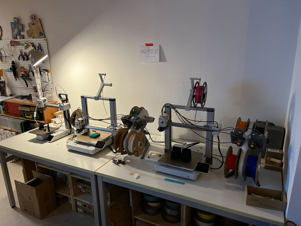 3D-Drucker im Makerspace von MINTup in Herzberg